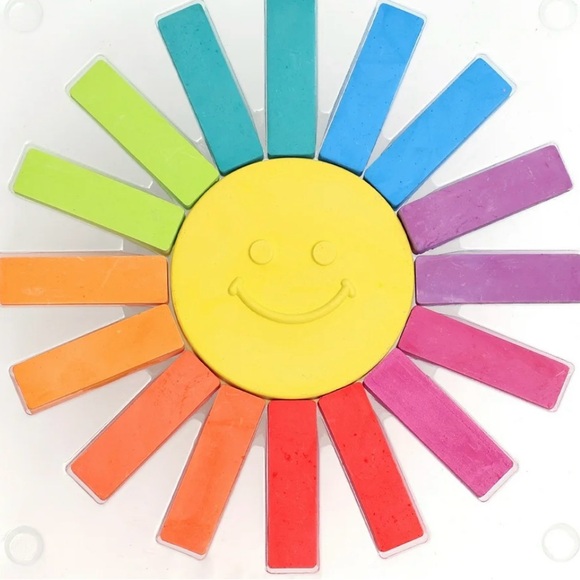 Sun Chalk Set, Multi-Color, Washable - Picture 5 of 6